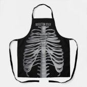 Skeleton Staff Custom Halloween Schort (Voorkant)