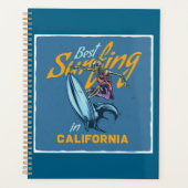  Skeleton Surfen Californië Beach Planner (Voorkant)