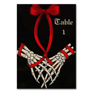 Skeleton Tarot Geïnspireerd Handfasting Table Kaar Kaart