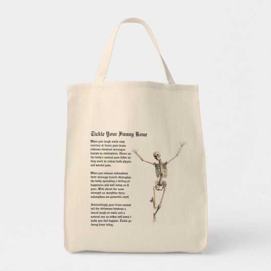 Skeleton Tote Bag (Voorkant)