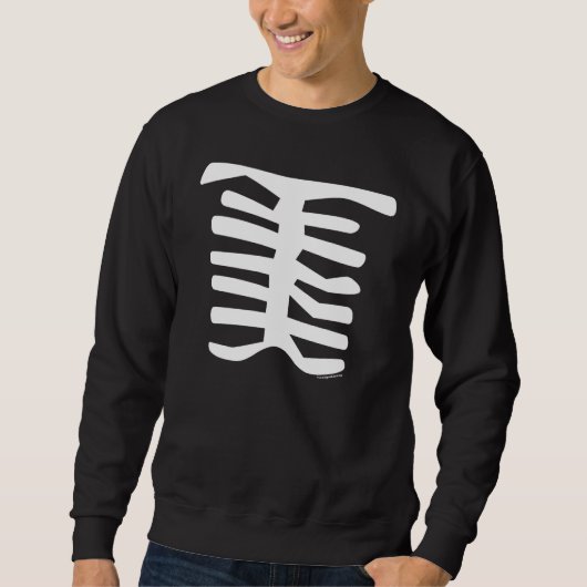 Skeleton Trui (Voorkant)