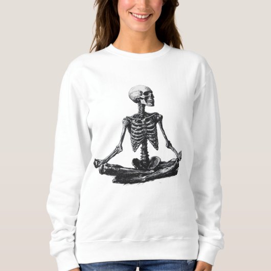 Skeleton Yoga Trui (Voorkant)
