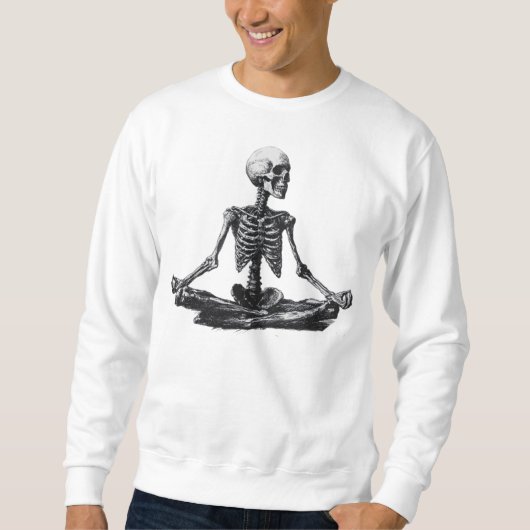 Skeleton Yoga Trui (Voorkant)