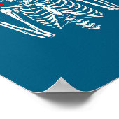 Skeleton You Don’t Give Up  Poster (Hoek)