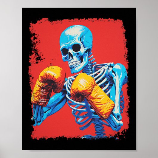 Skeletonboksen Poster (Voorkant)
