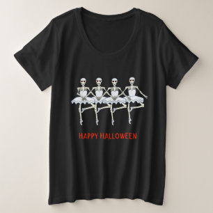 Skeletons de danse de ballet Fête d'Halloween
