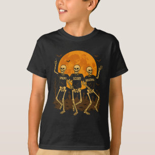 Skeletons éffrayants Halloween T-shirt - Danser