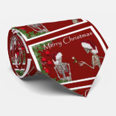 Skeletons fêtent Noël Cravate (Roulé)