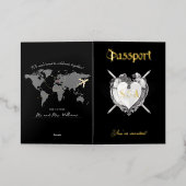 Skeletons gothiques Faire-part de mariage de passe (Mise à l'extérieur)