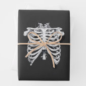 Skeletrib Cage Halloween Costuum Inpakpapier Vel (In situ)