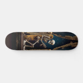 Skeletskateboarder Skateboard (Horizontaal)