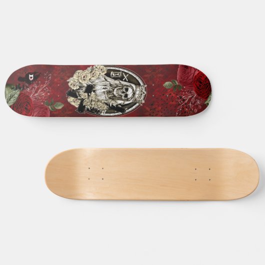 Skeletskelet voor explosieven en Rozen Skateboard (Horizontaal)