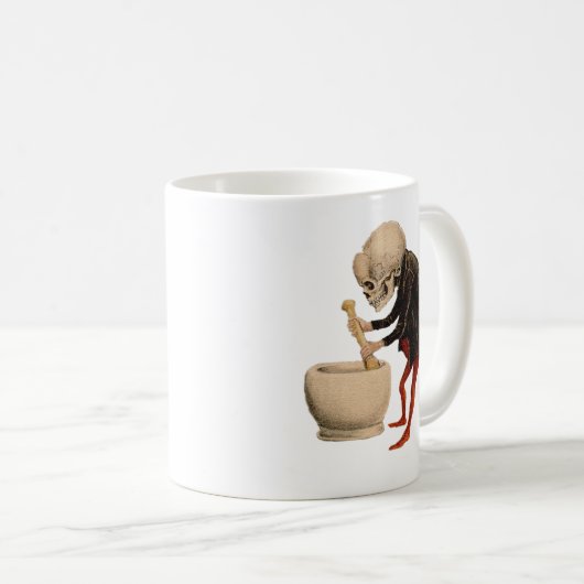 Skeletspapier Koffiemok (Voorkant rechts)