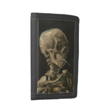 Skeletspieren met brandende sigaretten van Van Gog
