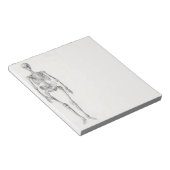Skeletspieren Notitieblok (Schuin)