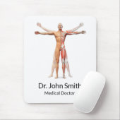 Skeletspieren voor medisch menselijk gebruik - Mou Muismat (Met muis)