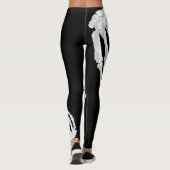 Skeletspierhanden Leggings (Achterkant)
