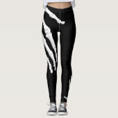 Skeletspierhanden Leggings (Voorkant)