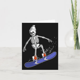 Skeletspiering Snowboarder Kaart
