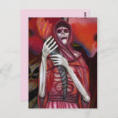 skeletspook-briefkaart briefkaart (Voorkant / Achterkant)