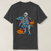 Skeletspuitpomp T-shirt (Design voorkant)