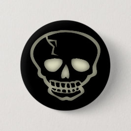 Skeletsschedel Buttonnen Ronde Button 5,7 Cm