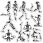 Skeletsticker voor de sloop sticker (Voorkant)