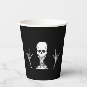 Skelettekens ZILY ("Ik hou van je") in ASL. Papieren Bekers (Voorkant)