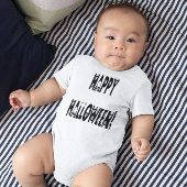 Skelettekst Halloween Romper