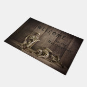 Skeletten, aangepaste deurmat (Schuin)