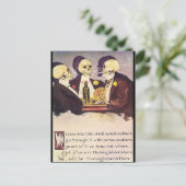 Skeletten Briefkaart (Staand voorkant)