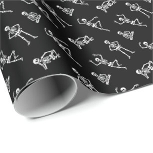 Skeletten Cadeaupapier