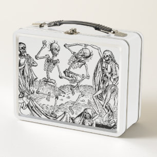 Skeletten Danse Macabre Lunch Box