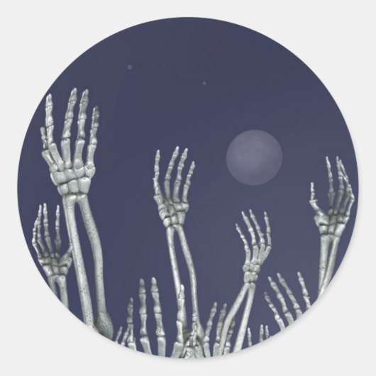Skeletten - Halloween Stickers (Voorkant)