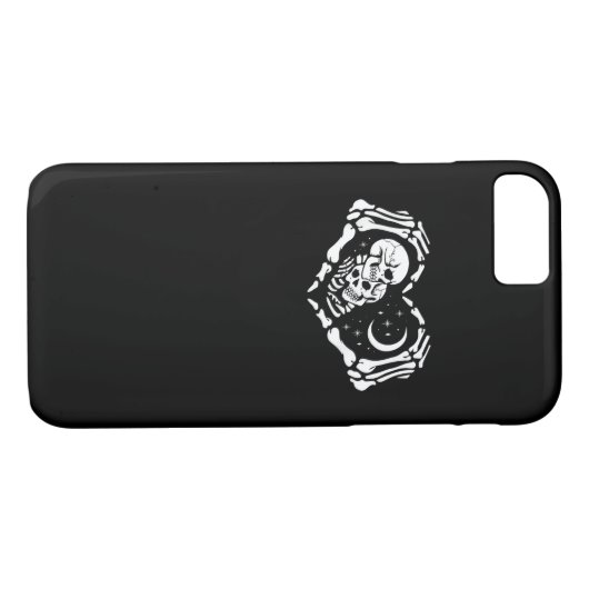 Skeletten hart handen Case-Mate iPhone case (Achterkant (Horizontaal))