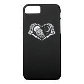 Skeletten hart handen Case-Mate iPhone case (Achterkant)