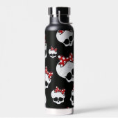 Skeletten met strikken waterfles (Links)