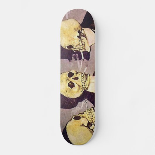  skeletten skateboard (Voorkant)