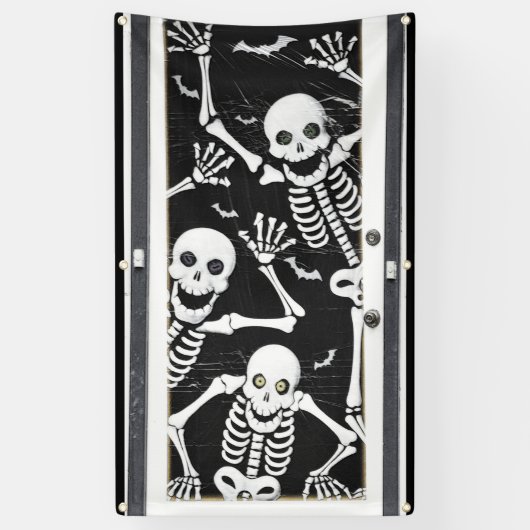Skeletten Spandoek (Verticaal)