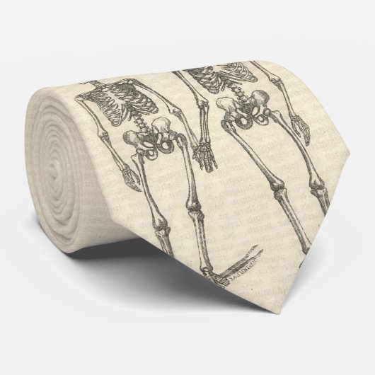 Skeletten Stropdas (Opgerold)