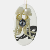 SkelettenChokedByEngagementRing070515 Keramisch Ornament (Rechts)