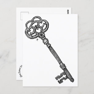 Skelettoets Briefkaart