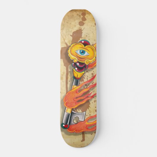 Skelettoets Skateboard (Voorkant)