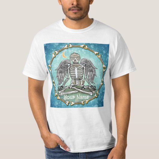 Skeletvleugels t-shirt (Voorkant)