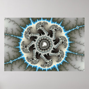 Skeletwiel - Fractal Art Poster