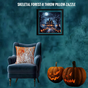 Skeletwoud II Kussen