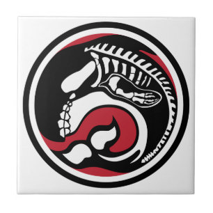 skelewalvis tegeltje