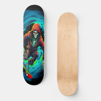 Skell-A-Skator in levendige kleuren en met een bre Skateboard
