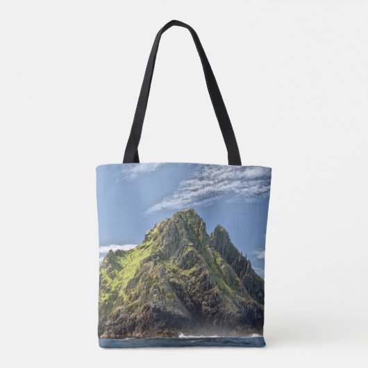 Skellig Michael Ireland T-Shirt Draagtas (Achterkant)