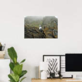 Skellig Michael Lighthouse, Ierland Poster (Thuiskantoor)